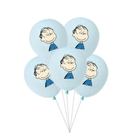 Peanuts Latex Balloon (Single) - Linus/Blue   (Air Fill/NOT Helium)