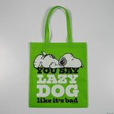 Snoopy Reusable Non-Woven Large Tote Bag
