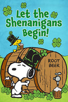 Peanuts Double-Sided Flag - Snoopy St. Patrick's Day