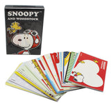Snoopy Decorative Note Card Set (60 Cards/Set)