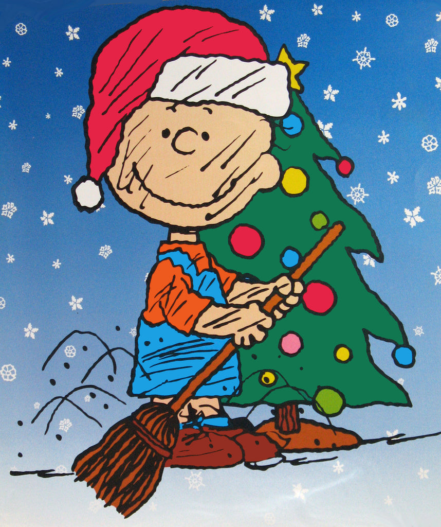 Peanuts Double-Sided Flag - Pig Pen Christmas