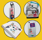 Snoopy 100-Piece Repositionable Decal Set