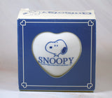 Snoopy Heart-Shaped Ceramic Trinket Box