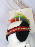 Snoopy Vintage Indian Mini Plush Hanging Doll (New But Near Mint)