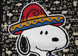 Snoopy Wearing Sombrero Handkerchief - The Super Beagle