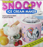 Snoopy Hand-Crank Ice Cream Maker