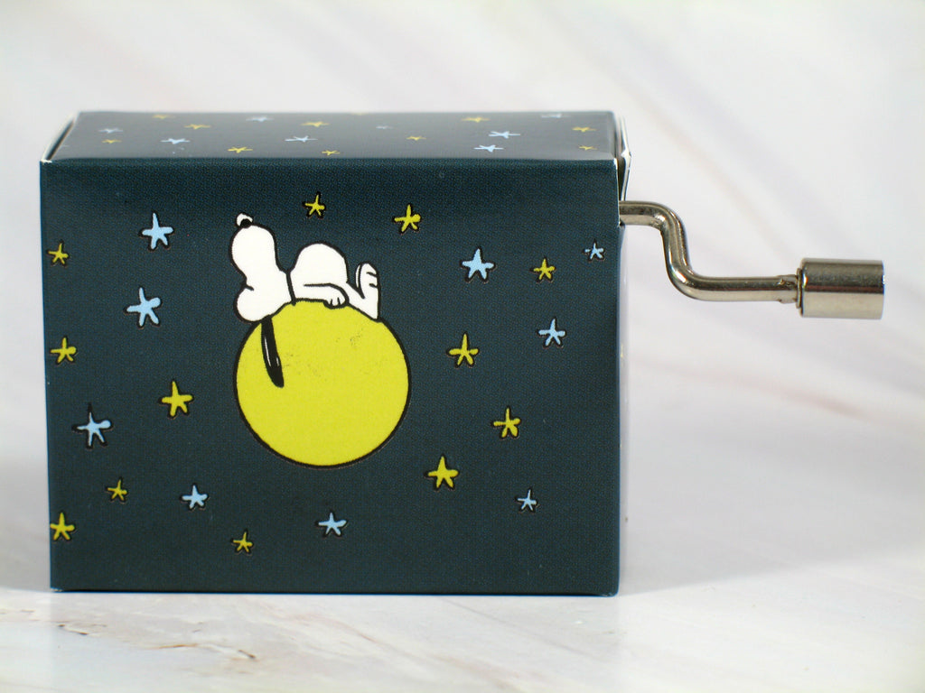 Charles M. Schulz Museum Music Box With Hand Crank - ON SALE!