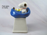 Charlie Brown and Snoopy Vintage Ceramic Trophy - Friendship (Uneven Paint Finish/NOT Scratched)