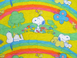 Snoopy Ruffled Baby Comforter