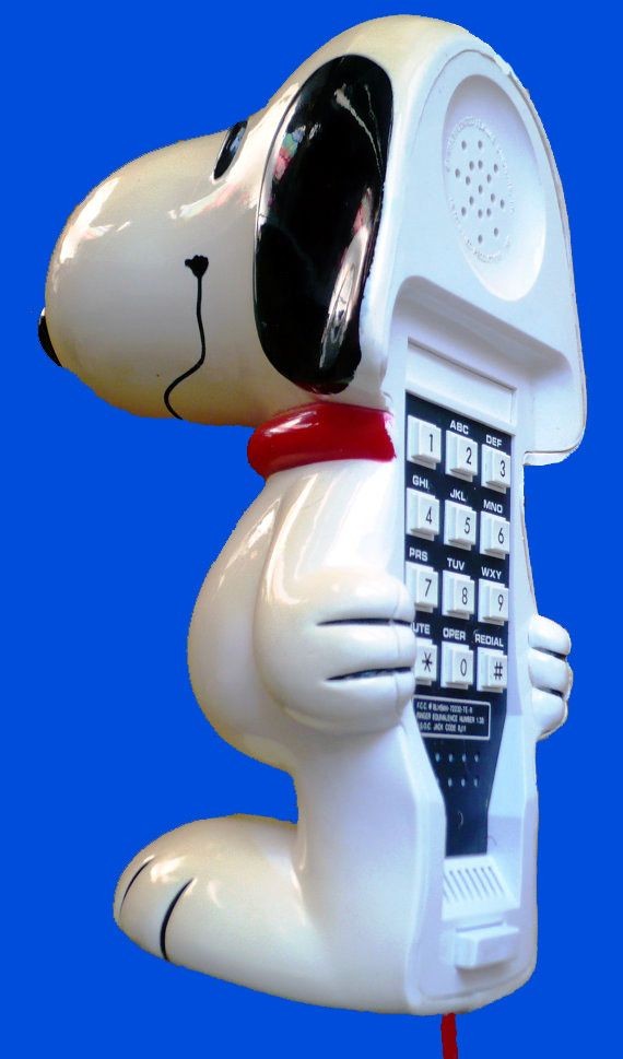 Snoopy Real Telephone| snoopn4pnuts.com