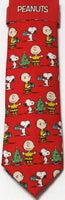 Peanuts Dual-Color Christmas Neck Tie - Gift Giving