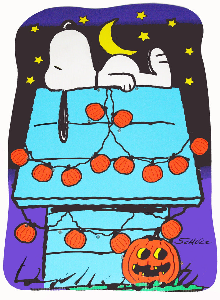 Snoopy Indoor/Outdoor Halloween Lighted Yard Art (Used Once / MINT Con ...