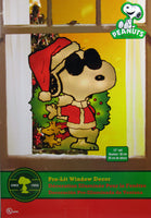 Snoopy Joe Cool Pre-Lit Christmas Indoor/Outdoor Window Decor