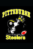 Peanuts Snoopy Double-Sided Flag - Pittsburgh Steelers Football