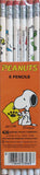 Snoopy 6-Pack Pencils