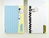 Snoopy 4-Design Pocket/Purse-Size Memo Pad - Charlie Brown and Snoopy