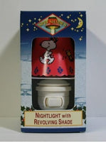 Snoopy Revolving Shade Night Light - Unique!