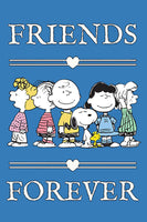 Peanuts Double-Sided Flag - Friends Forever