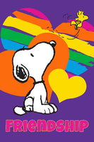 Peanuts Double-Sided Flag - Friendship