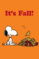 Peanuts Double-Sided Flag - It's Fall!