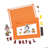 Peanuts 2-D Thanksgiving Frame Magnet Craft Kit