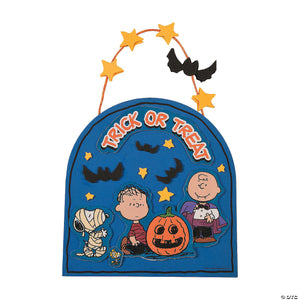 Peanuts 2-D Halloween Sign Craft Kit