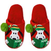 Snoopy Holiday Musical Slippers (Size Large/Extra Large)
