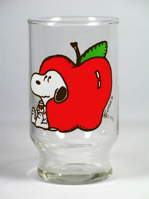 Snoopy Apple Juice Glass