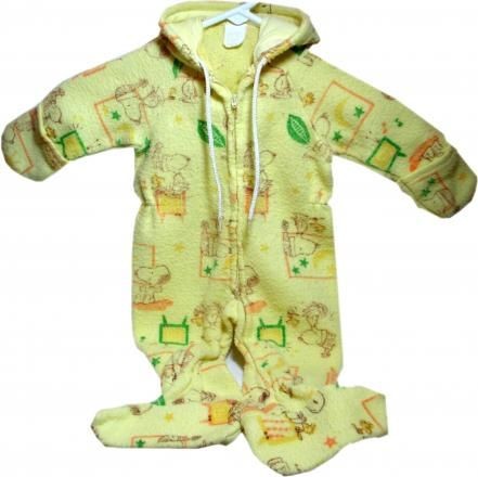 Snoopy Fleece Baby Sleeper (Used But Near Mint)