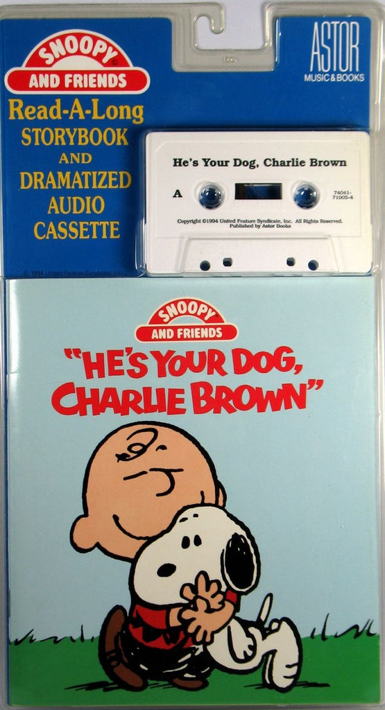 "He's Your Dog, Charlie Brown" Book And Tape Set