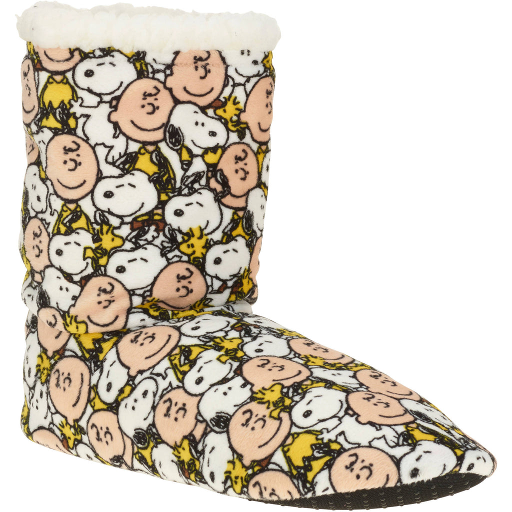 Peanuts Super Soft Plush Slipper Boots - ON SALE!
