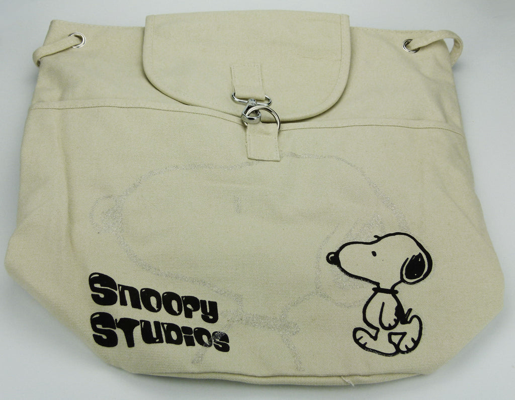 Snoopy Studios Large Cinch Sack Tote Bag