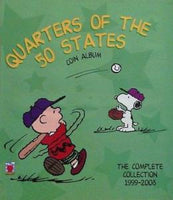 Peanuts Gang 50 State Quarters Collection Album