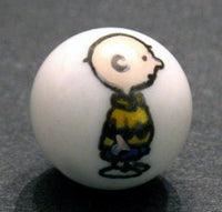 Charlie Brown Hand-Painted Marble