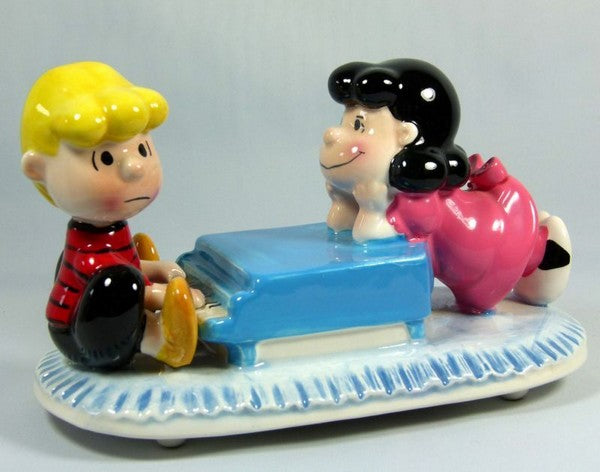 Schroeder and Lucy Musical Figurine - ON SALE!