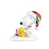 Dept. 56 "Happy Holidays Snoopy and Woodstock"