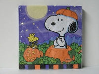 Snoopy Halloween Party Dinner Napkins
