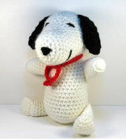 Snoopy Crocheted Doll