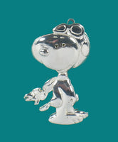 Snoopy Flying Ace Sterling Silver Pendant