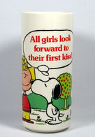 Sally and Snoopy Vase - First Kiss
