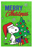 Peanuts Double-Sided Flag - Merry Christmas