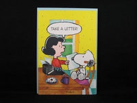 Secretaries Day Card - Lucy and Snoopy