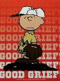 Charlie Brown Indoor/Outdoor Vinyl Sticker - Good Grief!