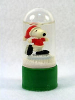 Mini Snoopy Christmas Water Globe