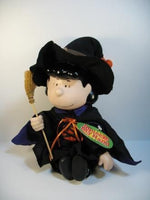 Peanuts Halloween Rubber Doll - Lucy Witch (Movement and Music Doesn't Work/Nice Display)