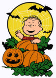 Linus Halloween Jelz Window Cling - Pumpkin Patch