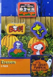 It's The Great Pumpkin Eraser Set