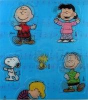 Peanuts Gang Movee-Style Stickers