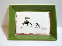 Limited-Edition Ceramic Dish - Charlie Brown and Snoopy