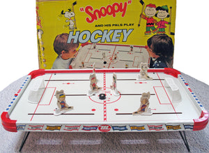 1972 Snoopy Hockey Game - RARE! (No Box/Re-Packaged)